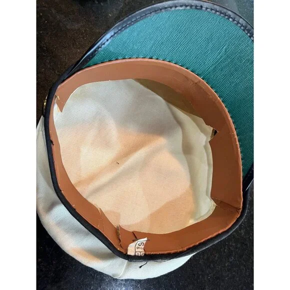 Vintage Pan Am 60's Junior Clipper Captain PAN AM Hat Children's Hat Size 6 3/8